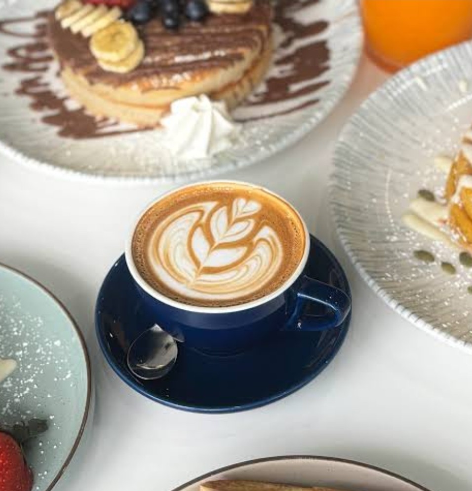 Café con latte art